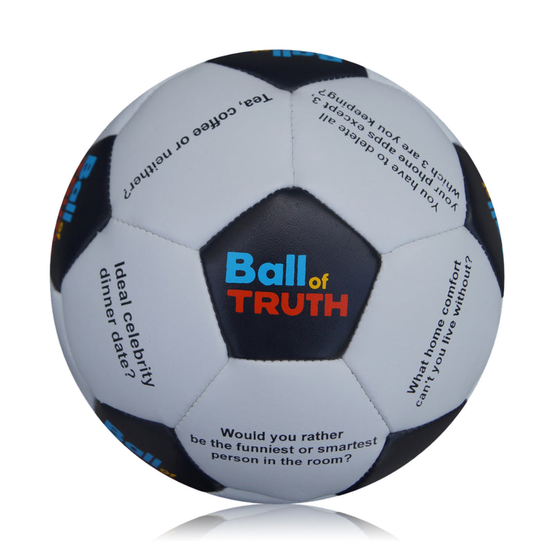 Custom Football Ball - 32 Panel Size 5 PVC 'Ball of truth'