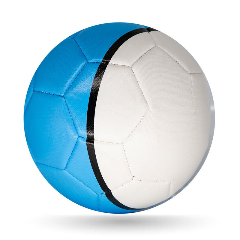 26 Panel Plain Unbranded Football Size 5 - Blue