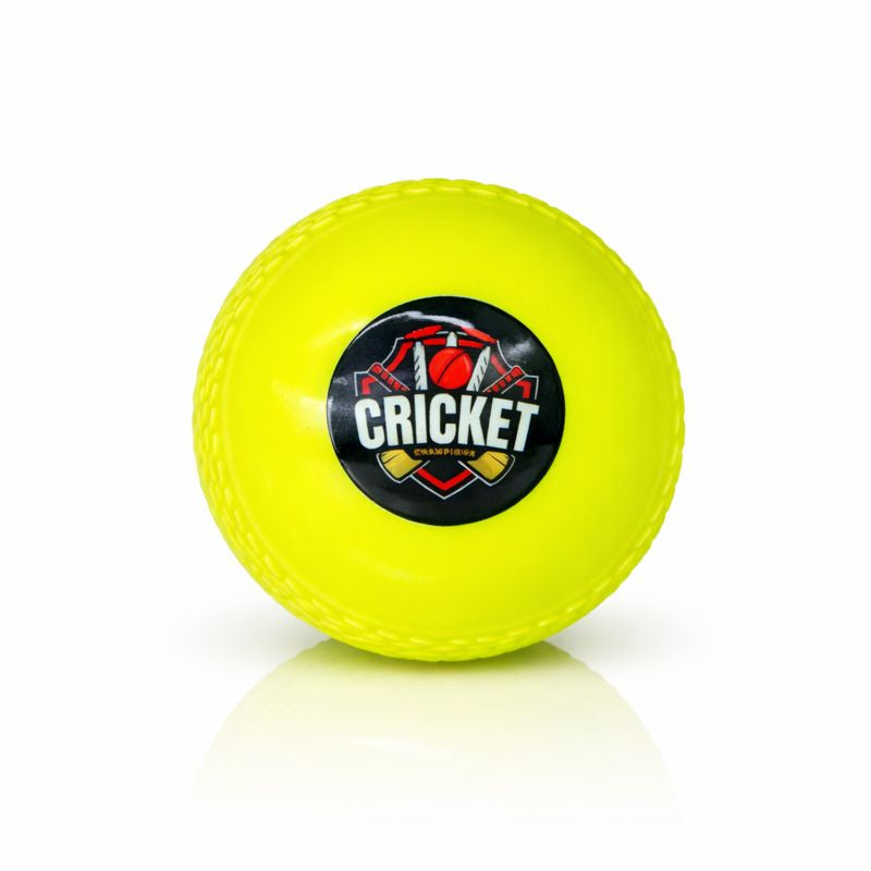 Branded Cricket Training Wind Ball - Yellow