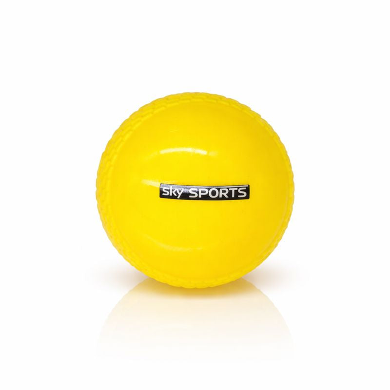 Branded Cricket Training Wind Ball - Yellow Warm
