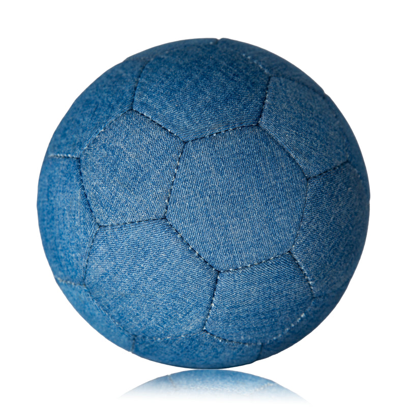 Plain Denim Football Ball