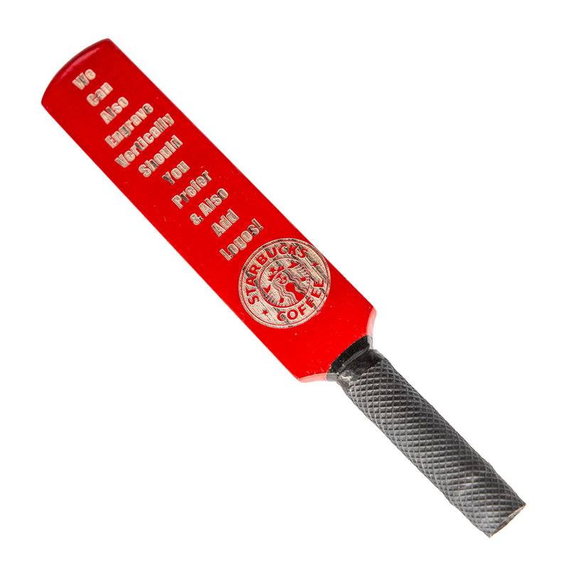 Personalised Wooden Mini Cricket Bat Engraved
