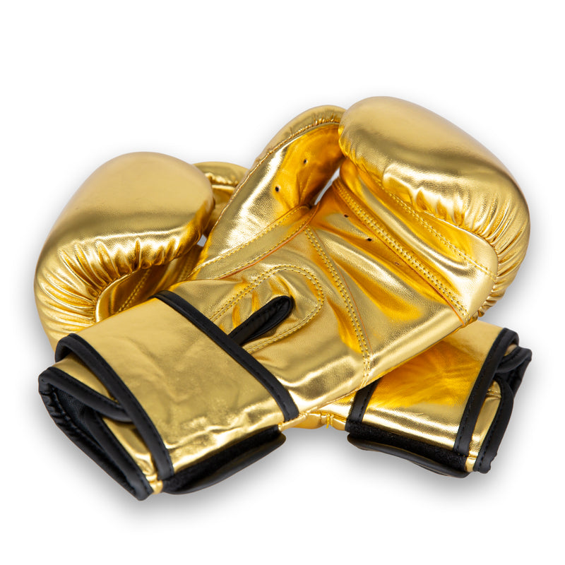 Personalised Kids Boxing Gloves - 6oz - Gold