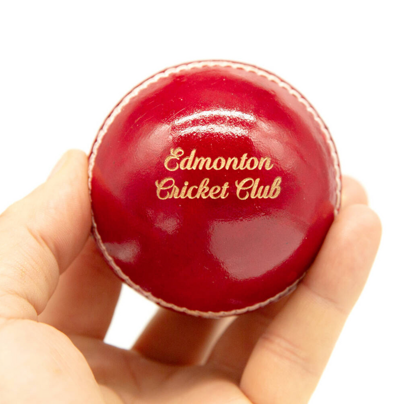 Personalised Cricket Ball - Laser Engraved