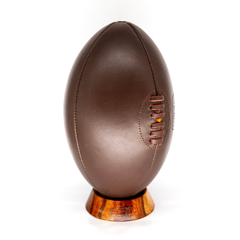 Personalised Wooden Ball Display Stand Plinth