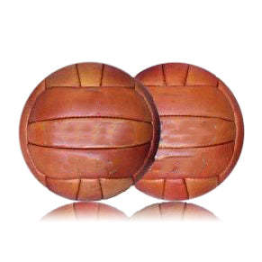 Vintage Football Ball - Light Tan