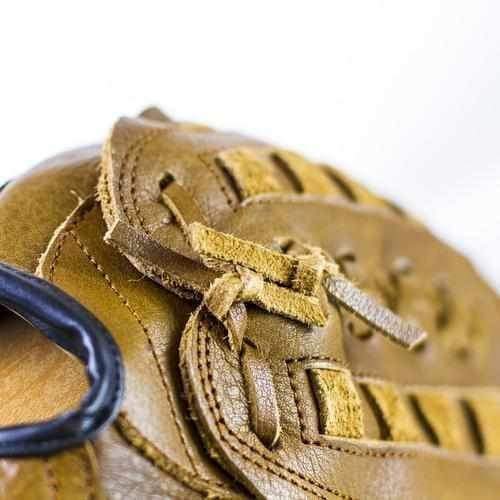 Vintage Leather Baseball Glove