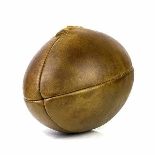 Vintage Leather Rugby Ball