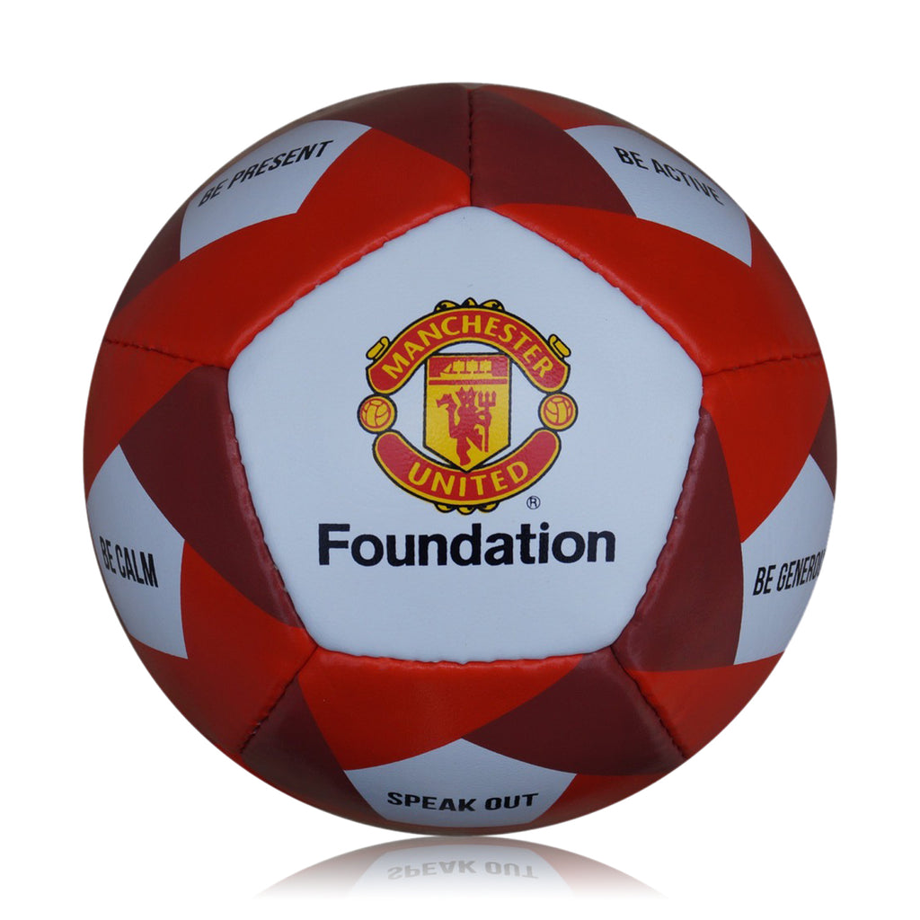 Custom Football Ball - 12 Panel Size 1 PVC 'Manchester United'