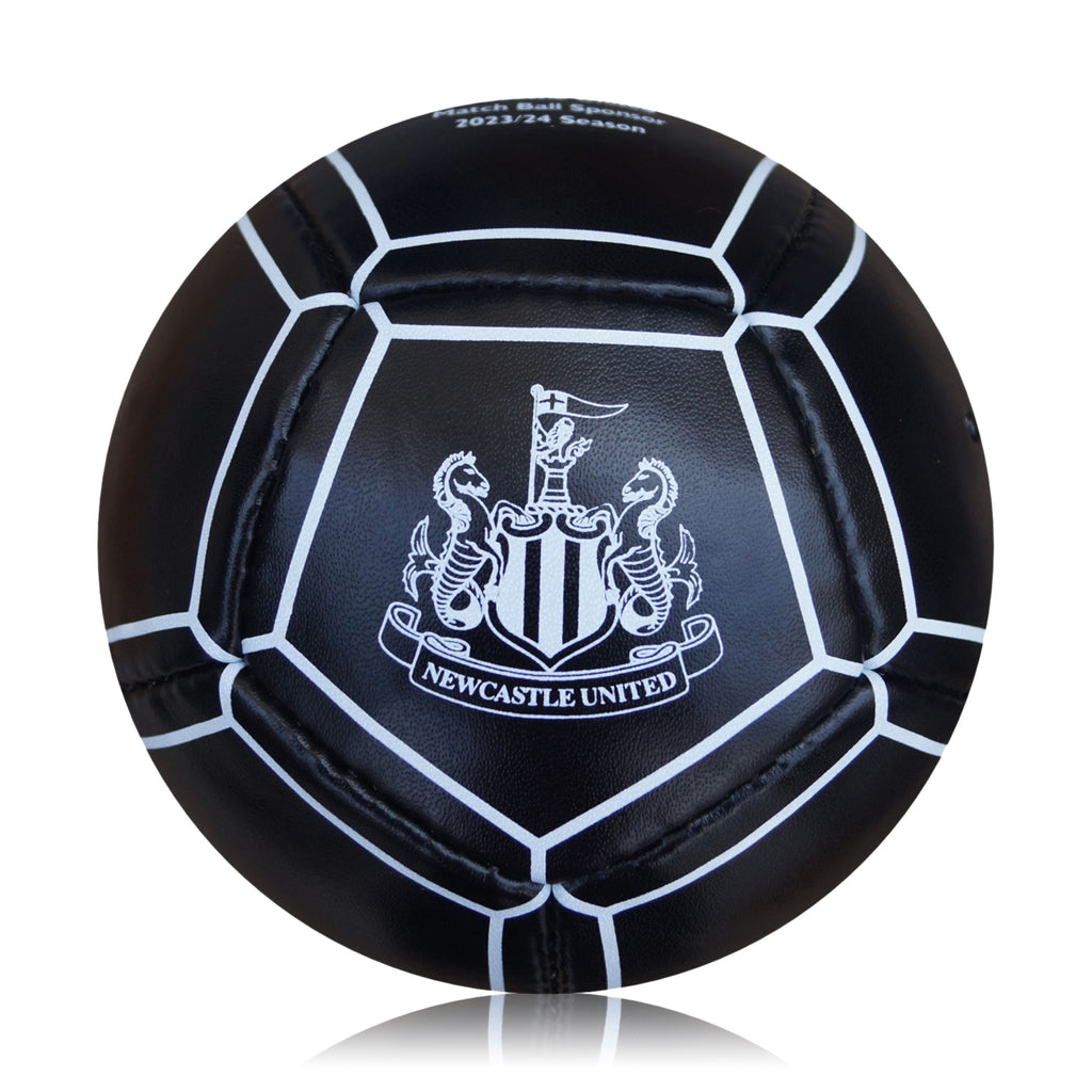 Custom Football Ball - 12 Panel Size 1 PVC 'Newcastle Utd'