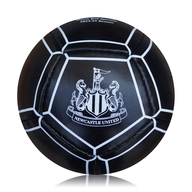 Custom Football Ball - 12 Panel Size 1 PVC 'Newcastle Utd'