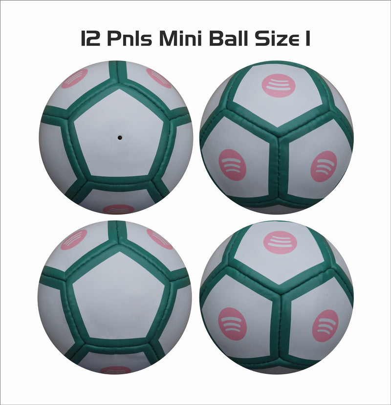 Custom Football Ball - 12 Panel Size 1 PVC 'Spotify'