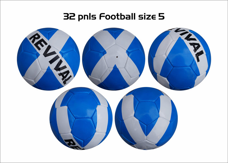Custom Football Ball - 32 Panel Size 5 PVC 'Revival'