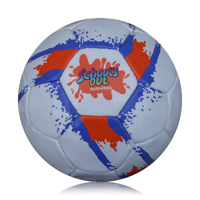 Custom Football Ball - 32 Panel Size 5 PVC 'Schools Out'