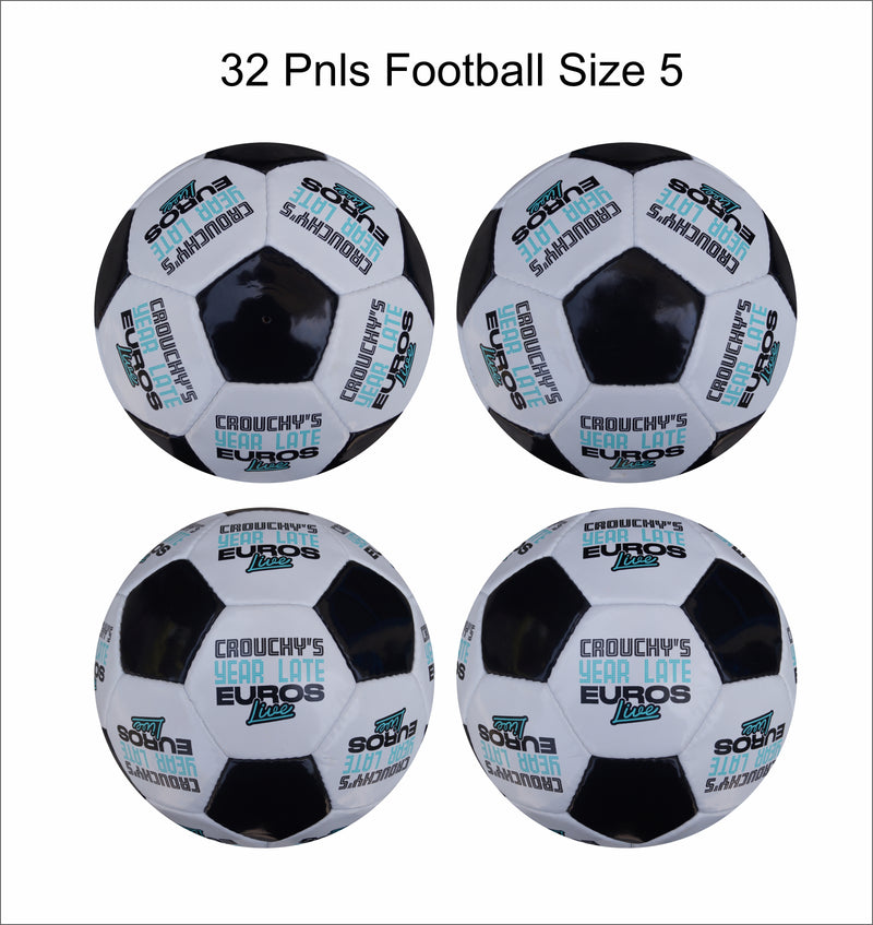 Custom Football Ball - 32 Panel Size 5 PVC 'Peter Crouch'
