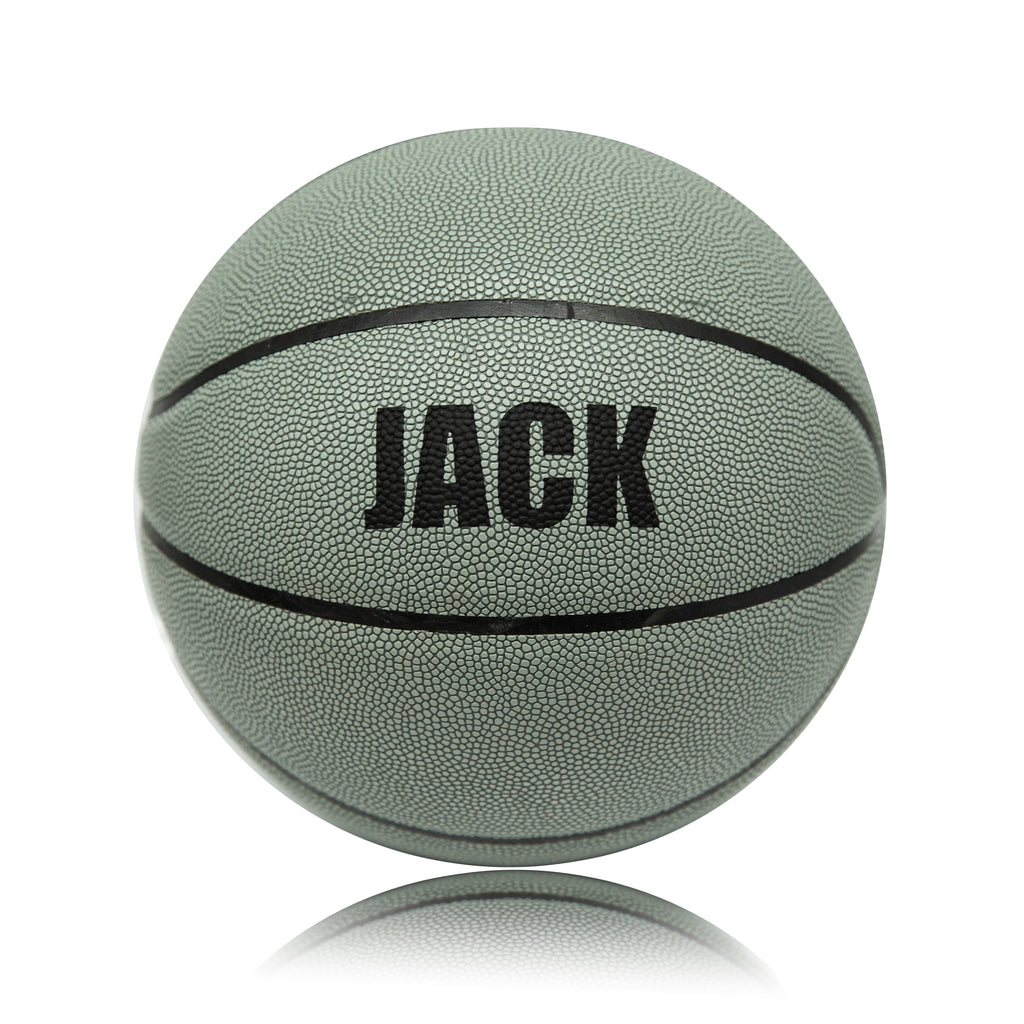 Personalised Basketball Ball - Size 7 - Grey