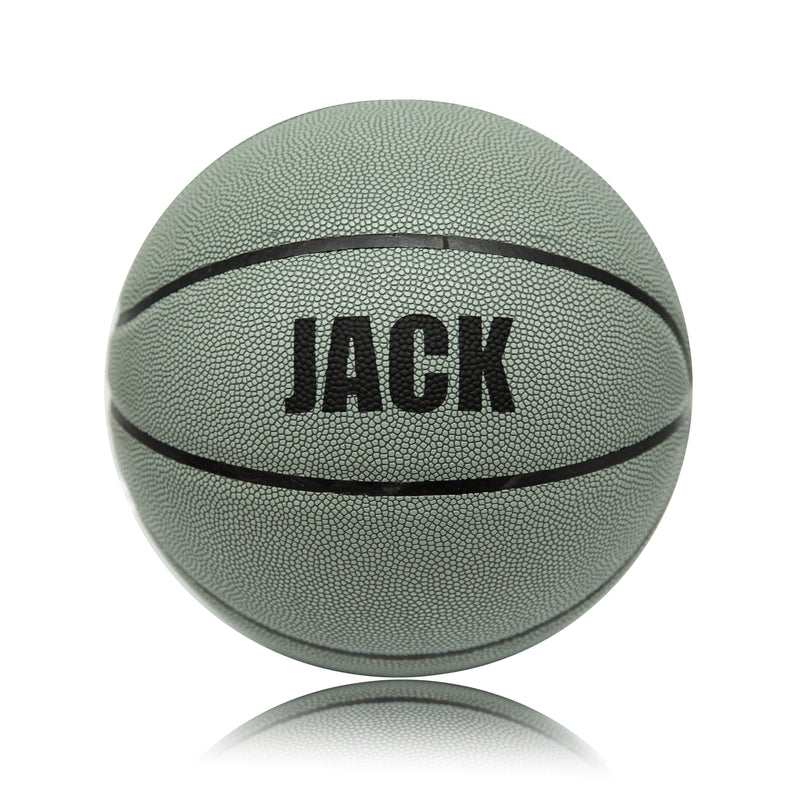 Personalised Basketball Ball - Size 7 - Grey