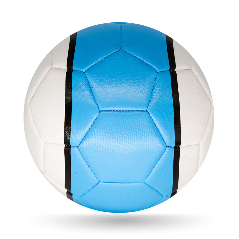 26 Panel  Plain Unbranded Football Size 5 - Blue