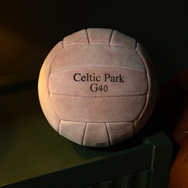 Personalised Suede Leather Football Ball