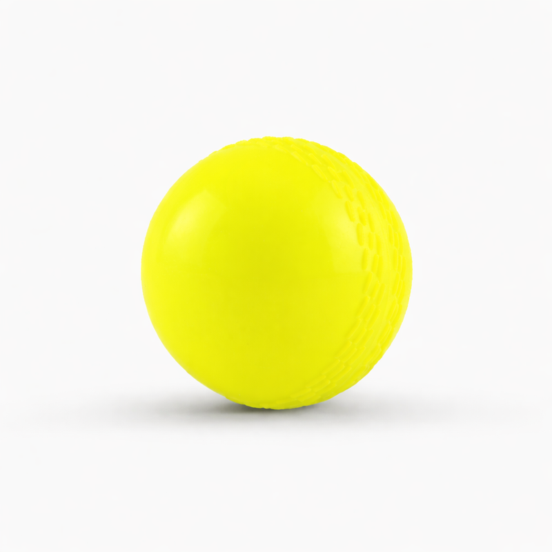 Plain Unbranded Cricket Wind ball 6 Pack - Yellow