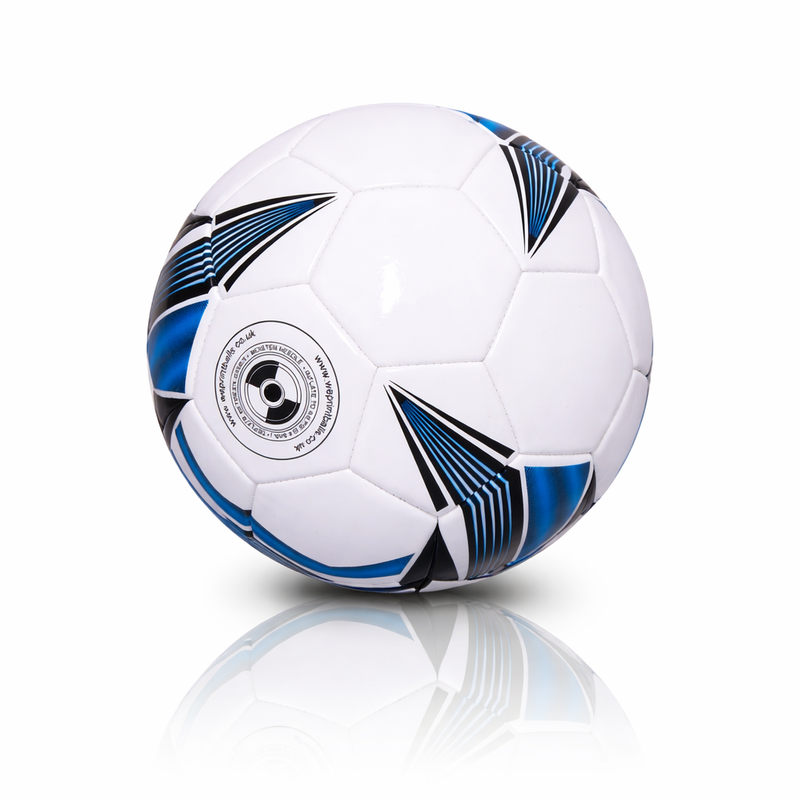 Plain Unbranded Football Ball V1 - Size 5 Blue