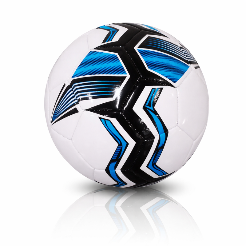 Plain Unbranded Football Ball V1 - Size 5 Blue