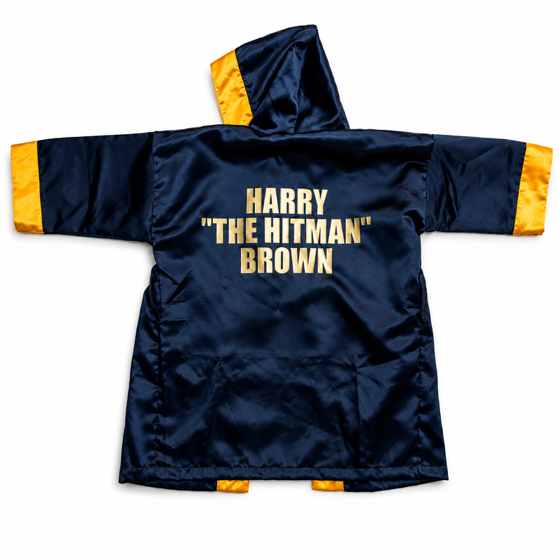 Personalised Boxing Robe & Shorts Set | Custom Boxing Outfit for Kids | Boxing Gown with Hood | Ring Walk Costume | Boxer Gift | Gift Boxed