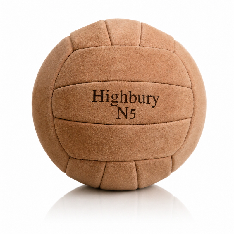 Personalised Suede Leather Football Ball