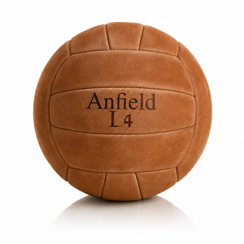 Personalised Suede Leather Football Ball