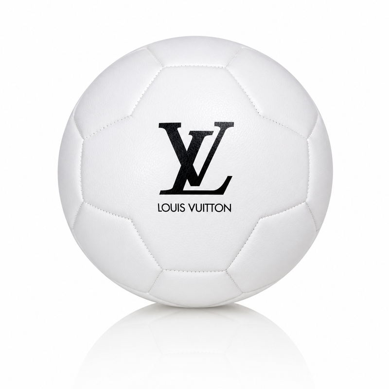 Personalised Logo Football – White - NO MINIMUM ORDER