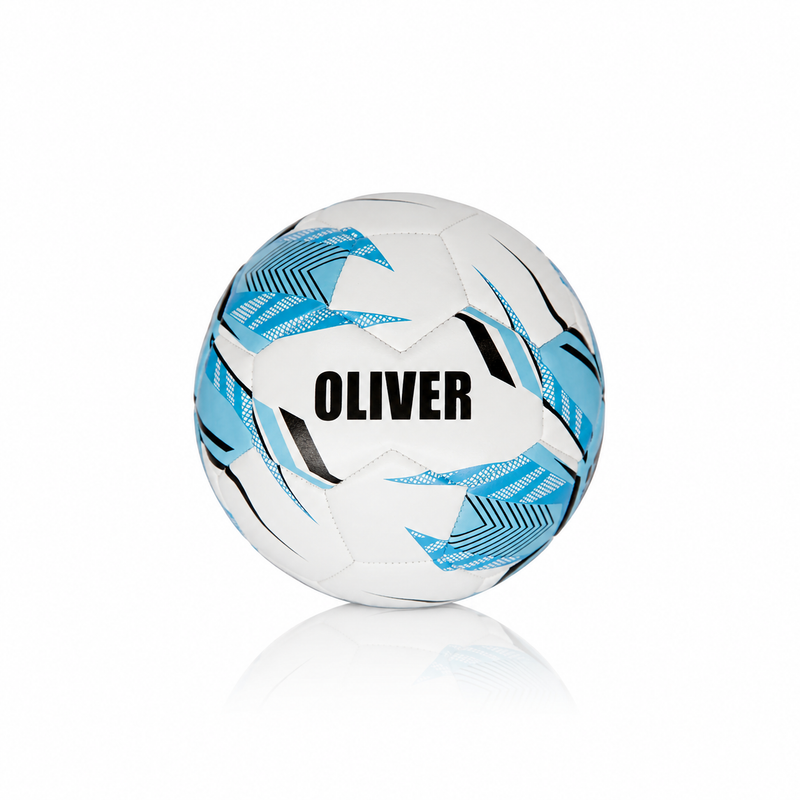 Personalised Football - White & Blue Size 3