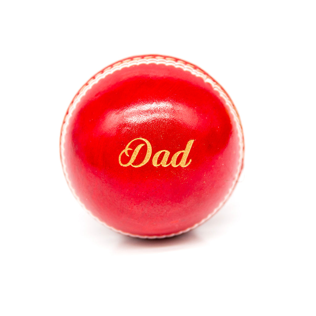 Fathers Day Cricket Ball - Dad