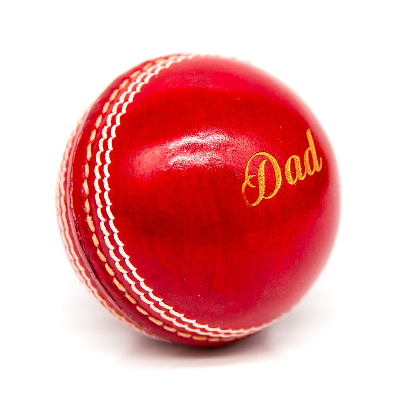 Fathers Day Cricket Ball - Dad