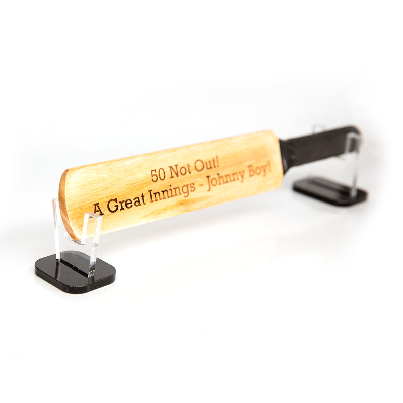 Cricket Bat and Ball Customised Gift Sets