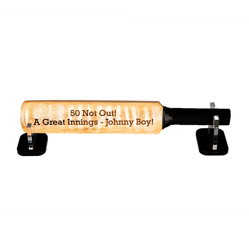 Cricket Bat and Ball Customised Gift Sets