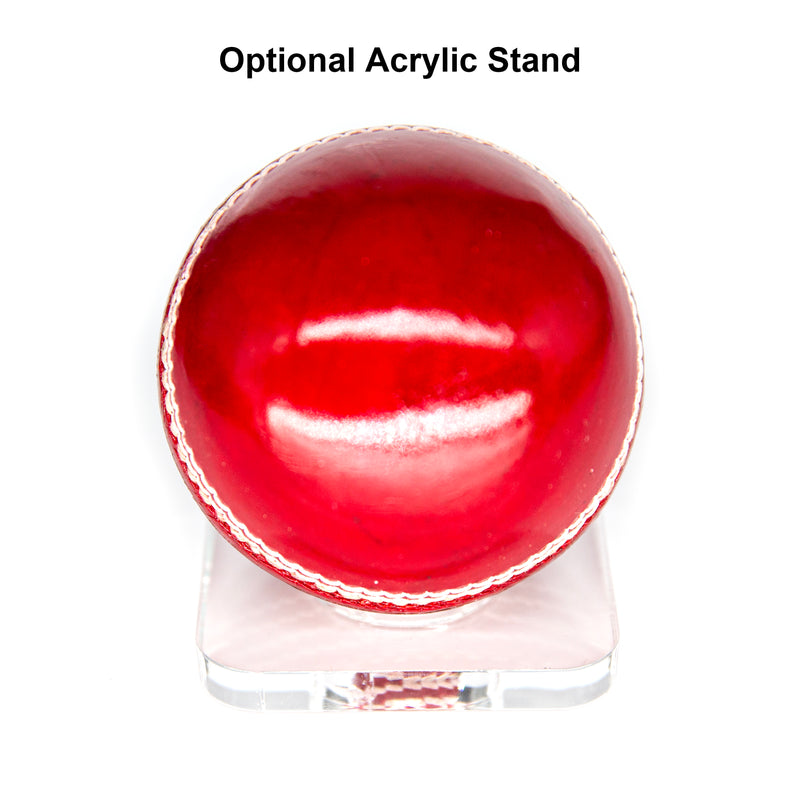 Personalised Cricket Ball - Laser Engraved