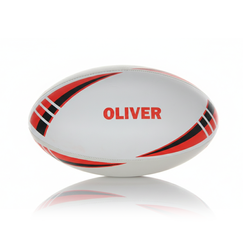 Personalised Rugby Ball - Red