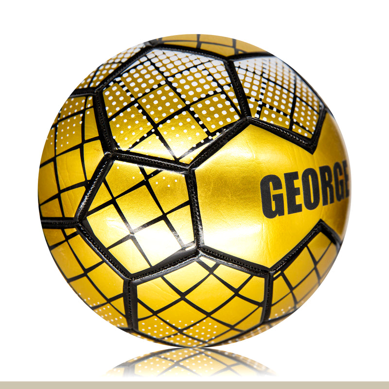 Personalised Football - Metallic Gold Size 5