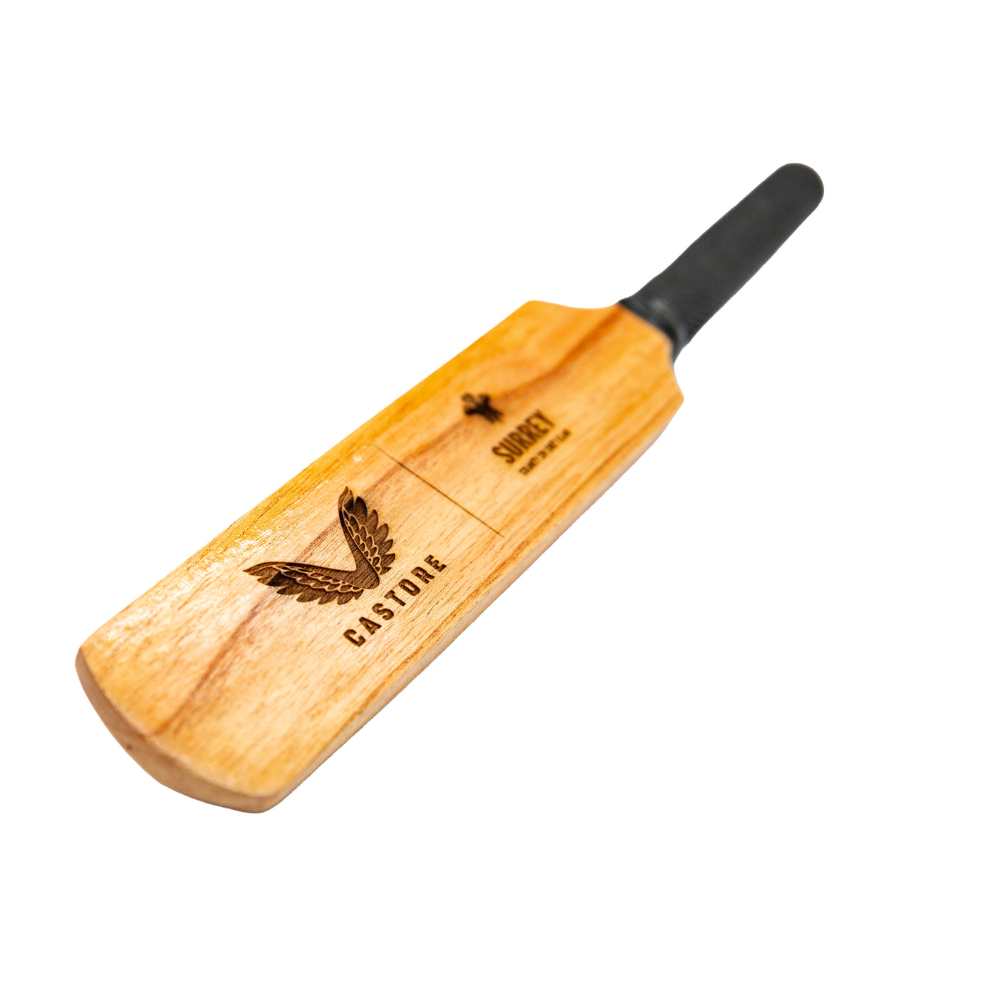 Branded mini cricket bats with logos