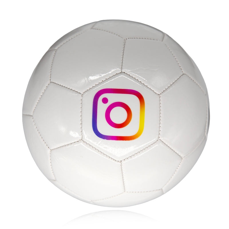 Personalised Logo Football – Size 5 Plain White