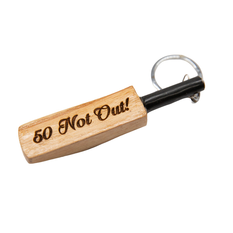 Mini Cricket Bat Keyring