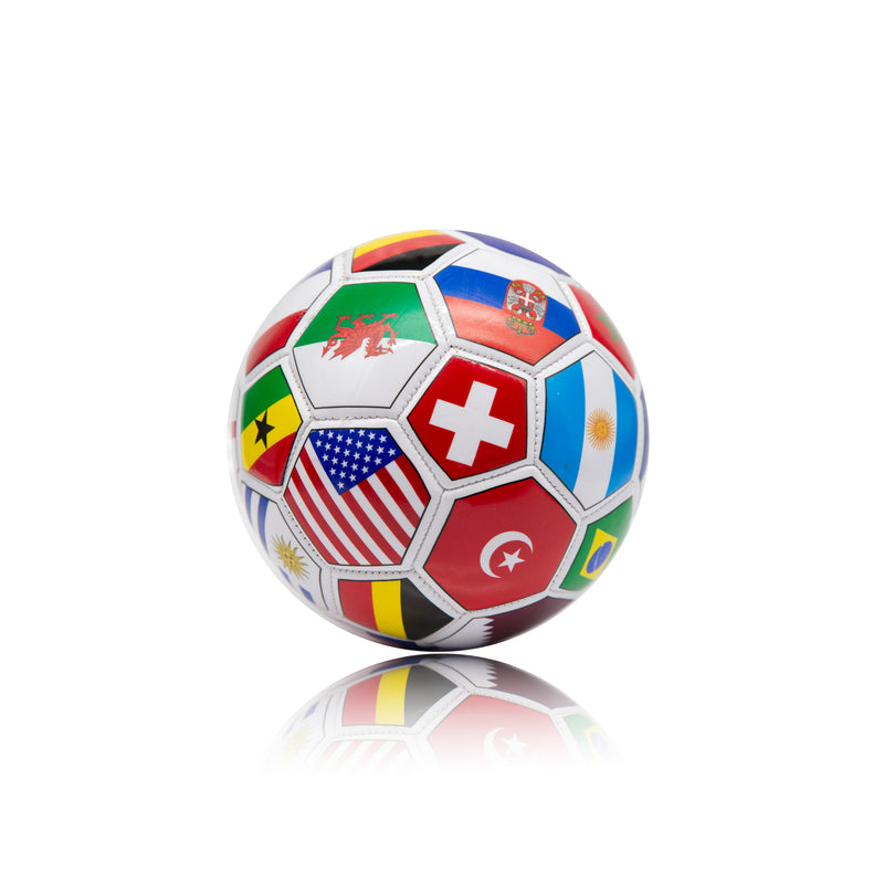 Mini Ball - Flags of the World Football Ball - Size 1 PVC Ball