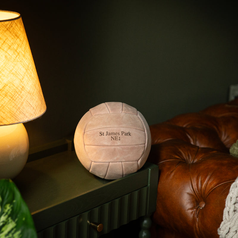 Custom Engraved Premium Suede Football Ball