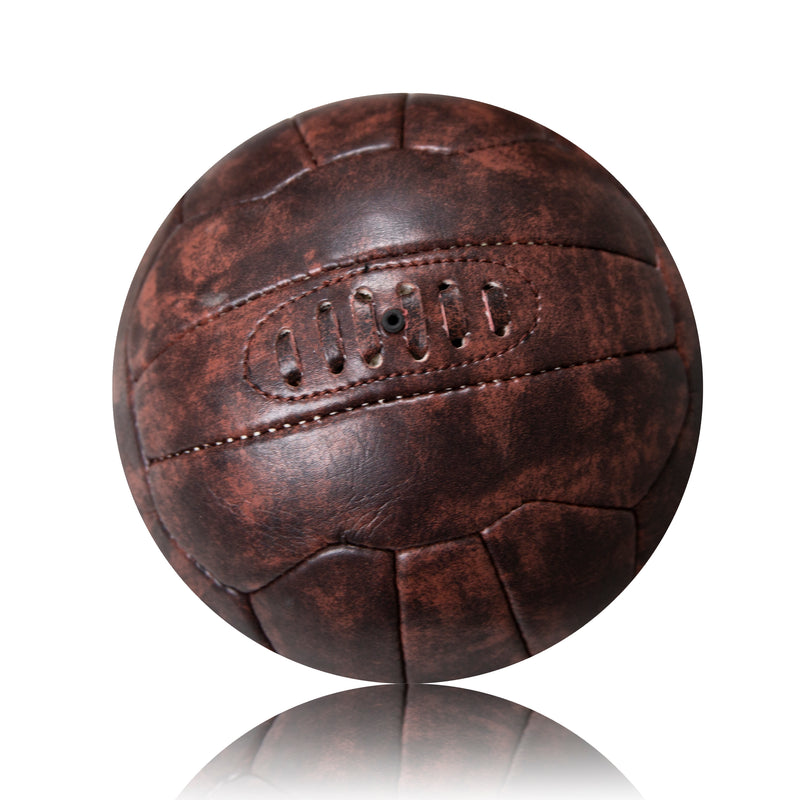 We Print Balls Faux Leather 18 Panel Traditional Style Football Ball