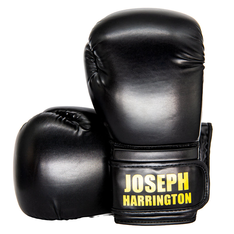 Personalised Boxing Gloves -  Custom Printed - 14oz - Black
