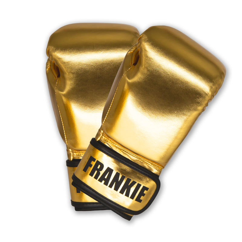 Personalised Kids Boxing Gloves - 6oz - Gold