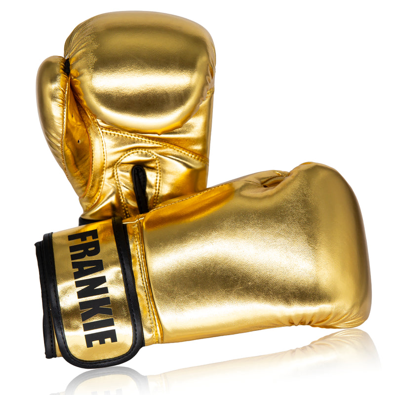 Personalised Kids Boxing Gloves - 6oz - Gold