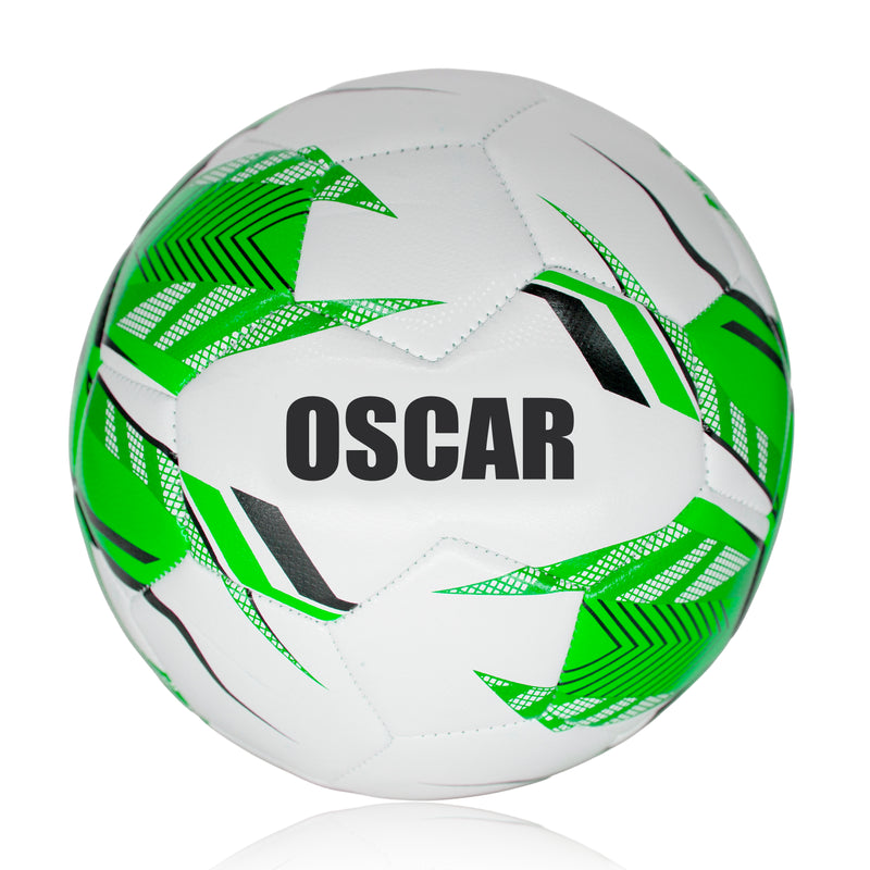 Personalised Football - White & Green Size 5