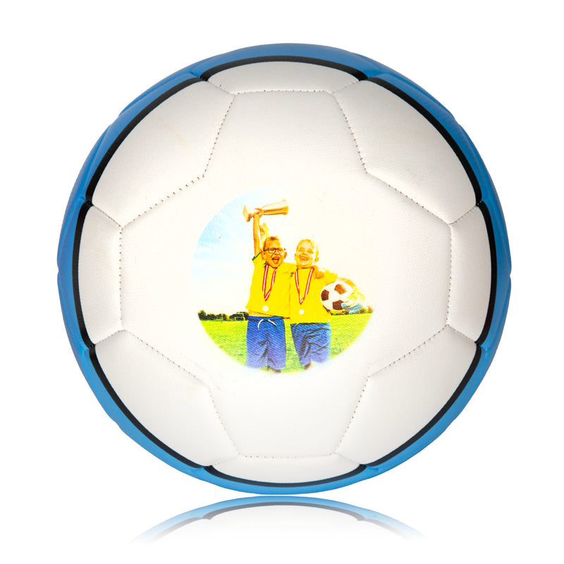 Personalised Photo Football – Blue Size 5
