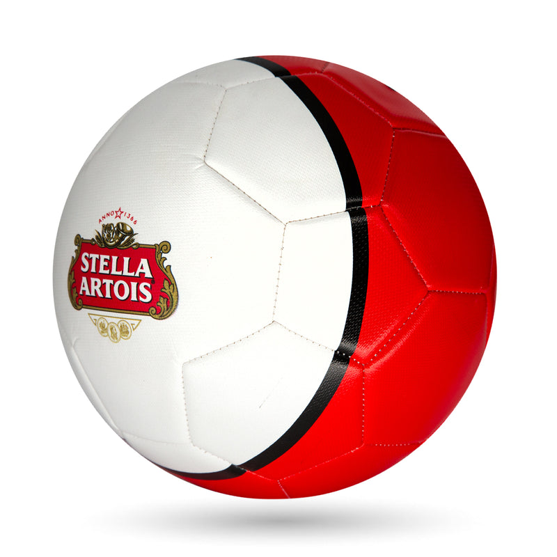 Personalised Logo Football – Size 5 Red & White